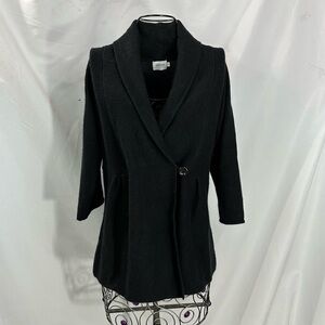 Armani Collezioni black cardigan size L